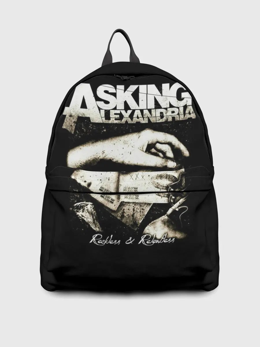 Рюкзак джинсовый / Asking Alexandria