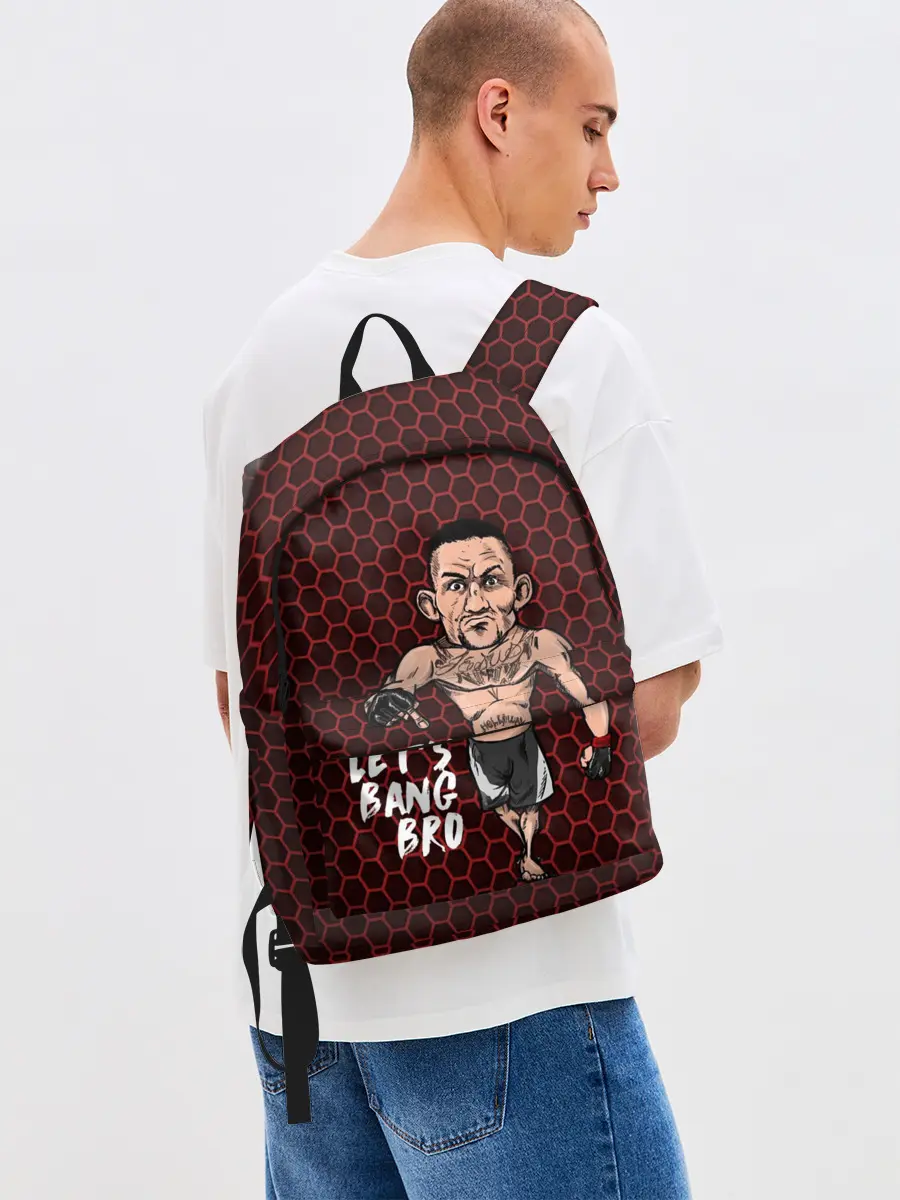 Рюкзак джинсовый / Lets bang bro