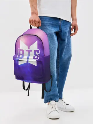 Рюкзак джинсовый / BTS SPACE