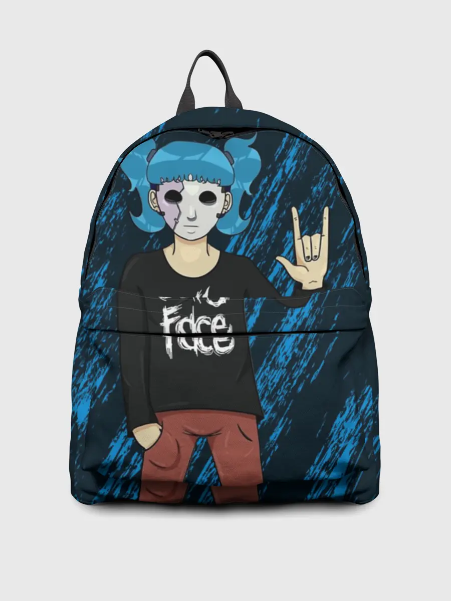 Рюкзак джинсовый / Sally Face по Року