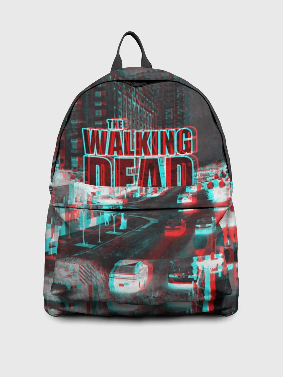 Рюкзак джинсовый / the walking dead glitch