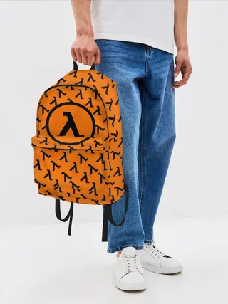 Рюкзак джинсовый / HALF-LIFE