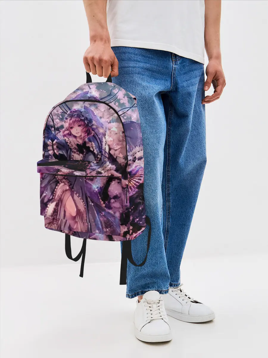 Рюкзак джинсовый / Anime Girl tree