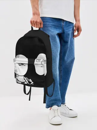 Рюкзак джинсовый / Saitama