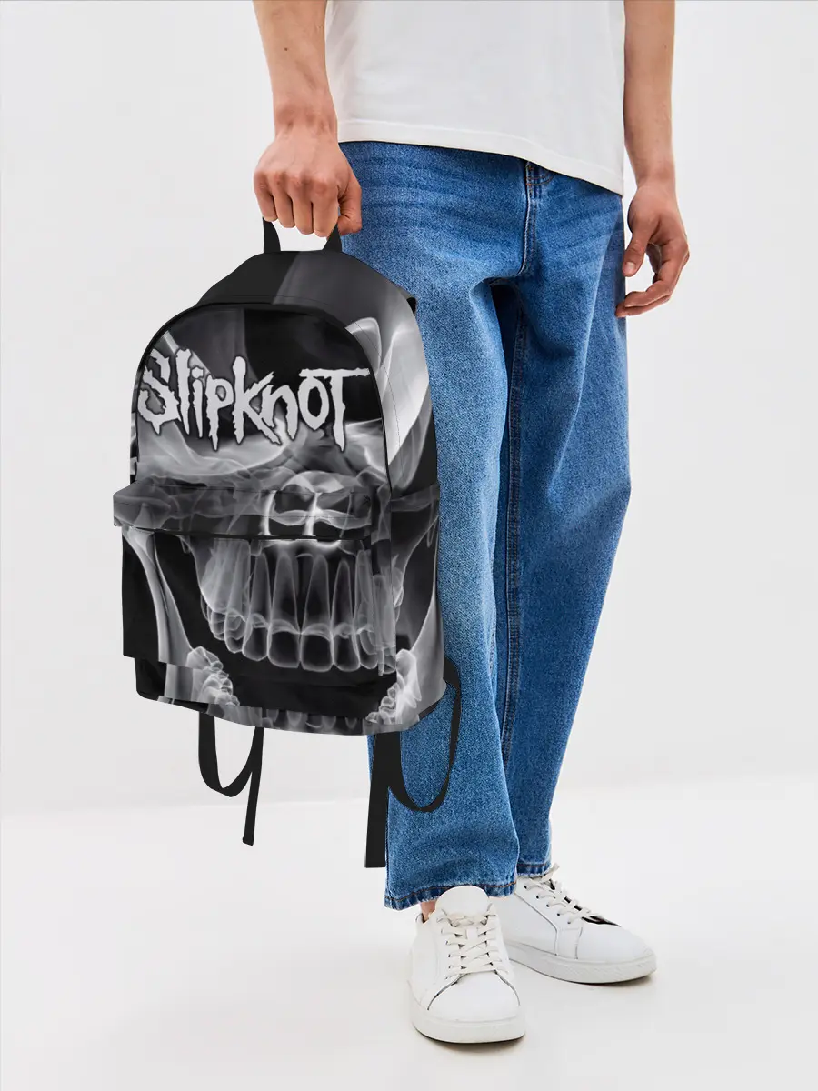 Рюкзак джинсовый / Slipknot