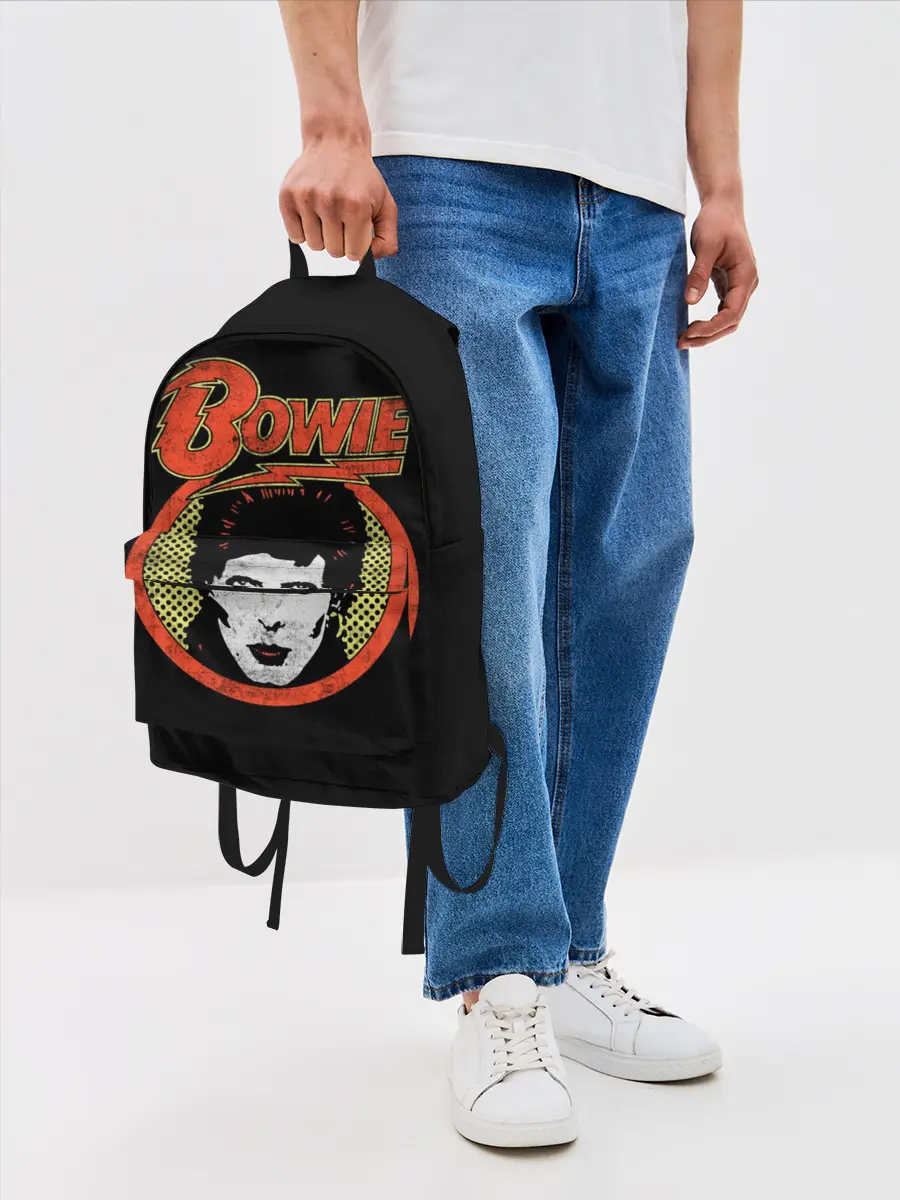 Рюкзак джинсовый / Дэвид Боуи