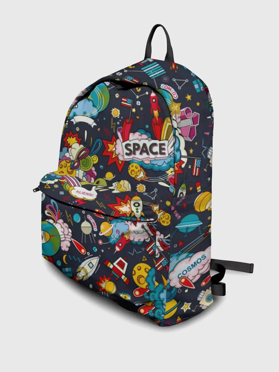 Рюкзак джинсовый / Космос