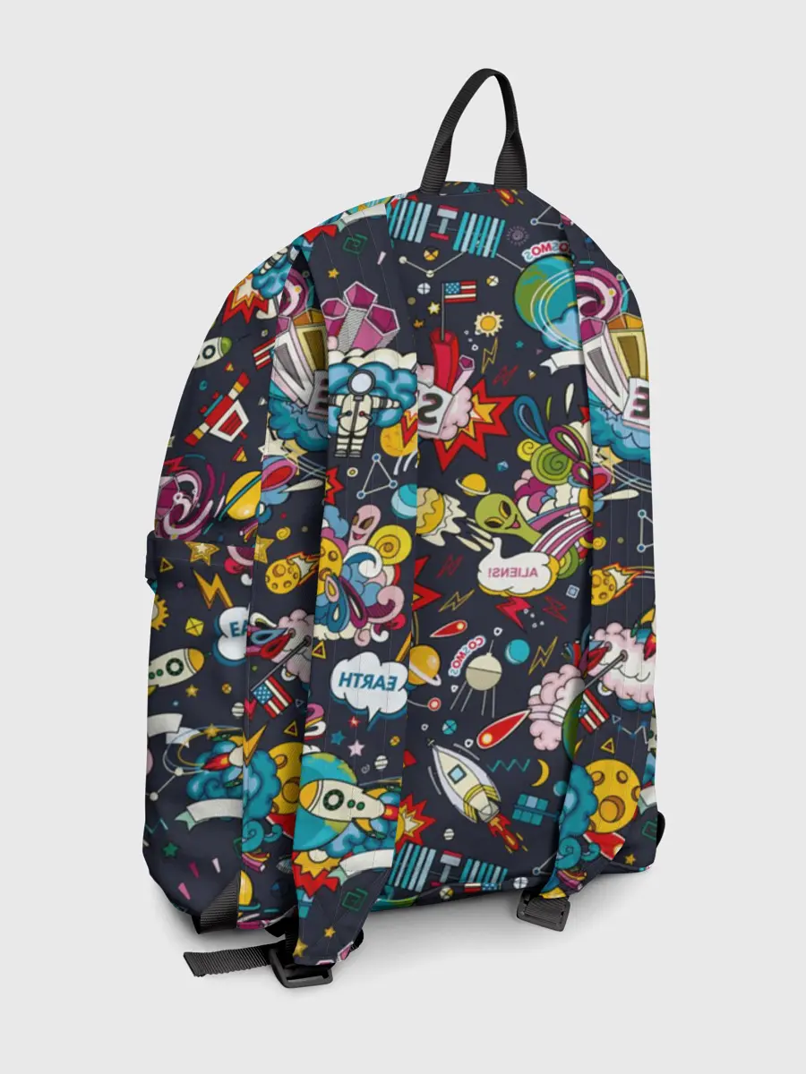 Рюкзак джинсовый / Космос