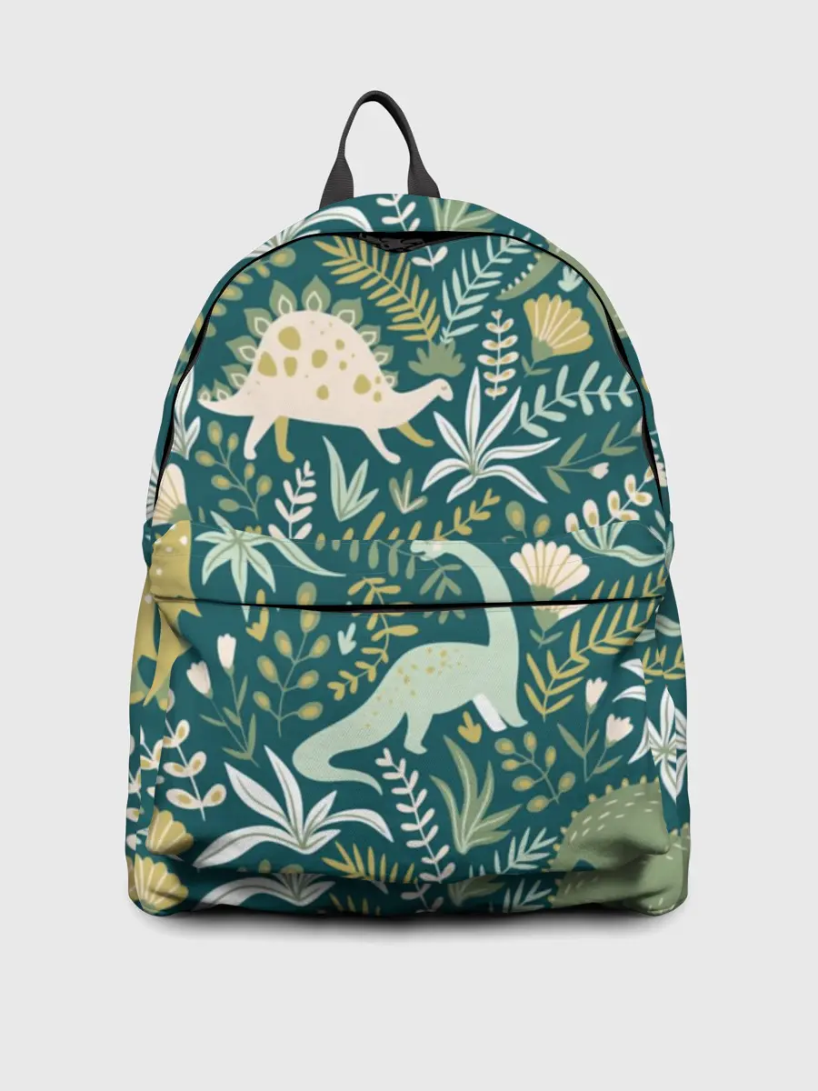 Рюкзак джинсовый / Динозавры