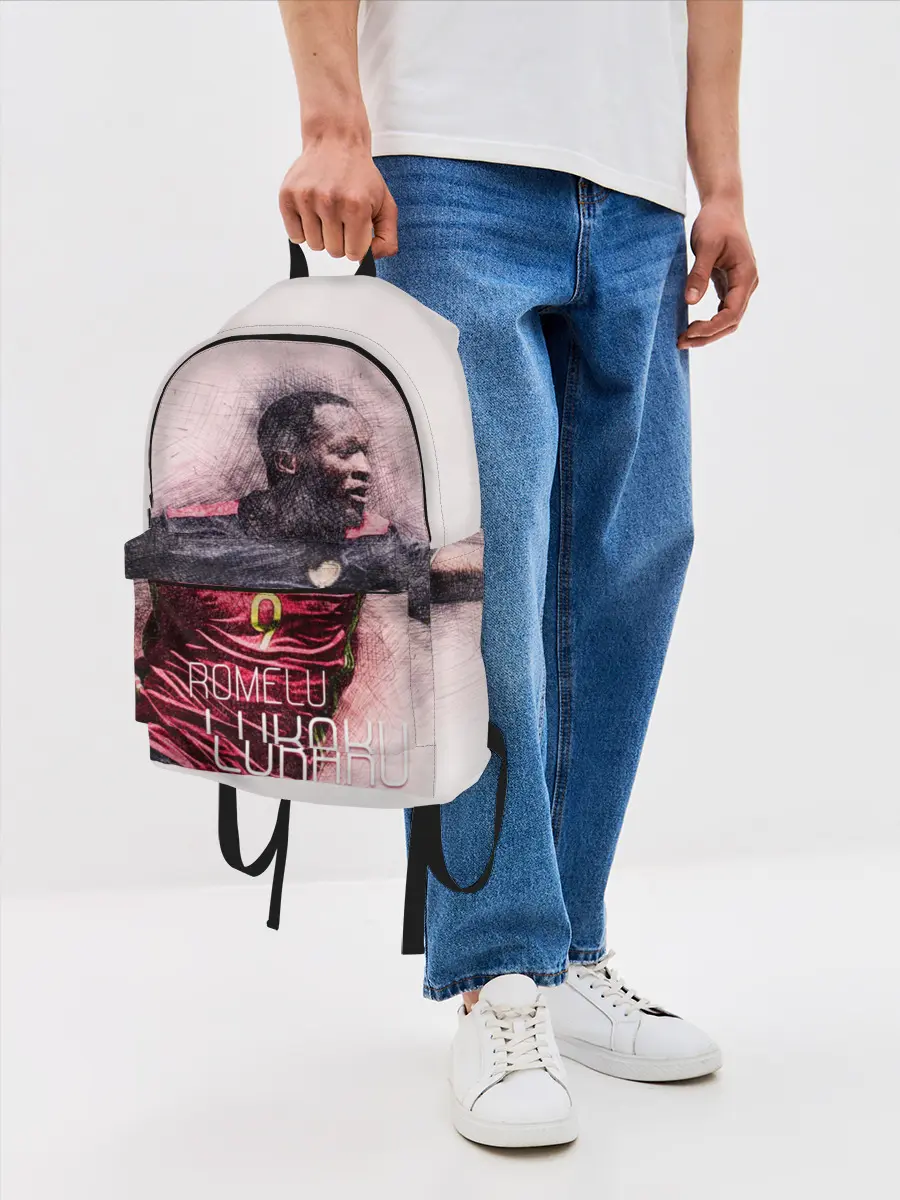 Рюкзак джинсовый / Romelu Lukaku