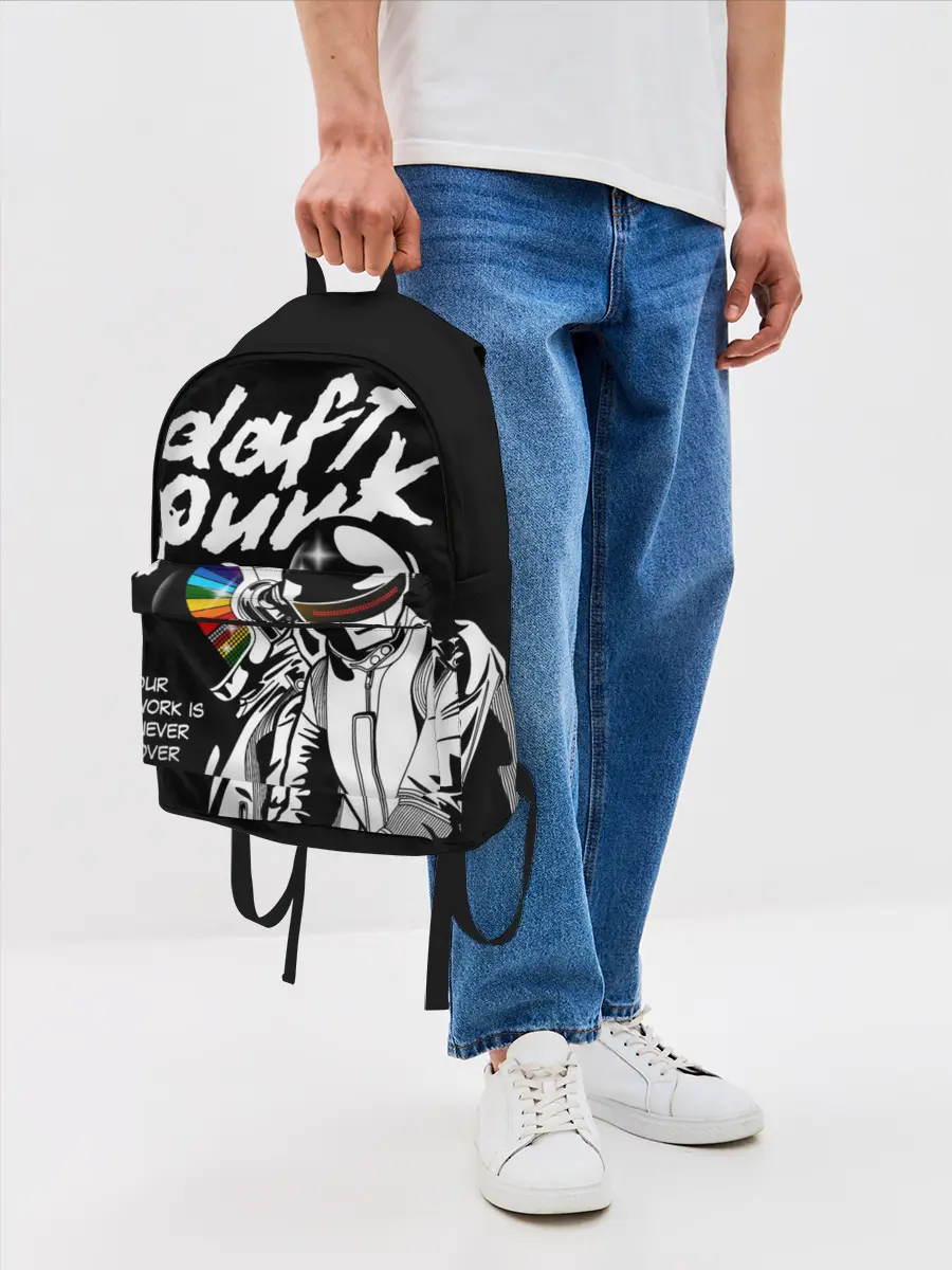 Рюкзак джинсовый / Daft Punk