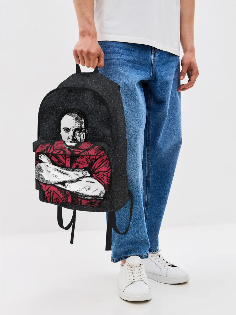Рюкзак джинсовый / Сопрано Джеймс Гандольфини