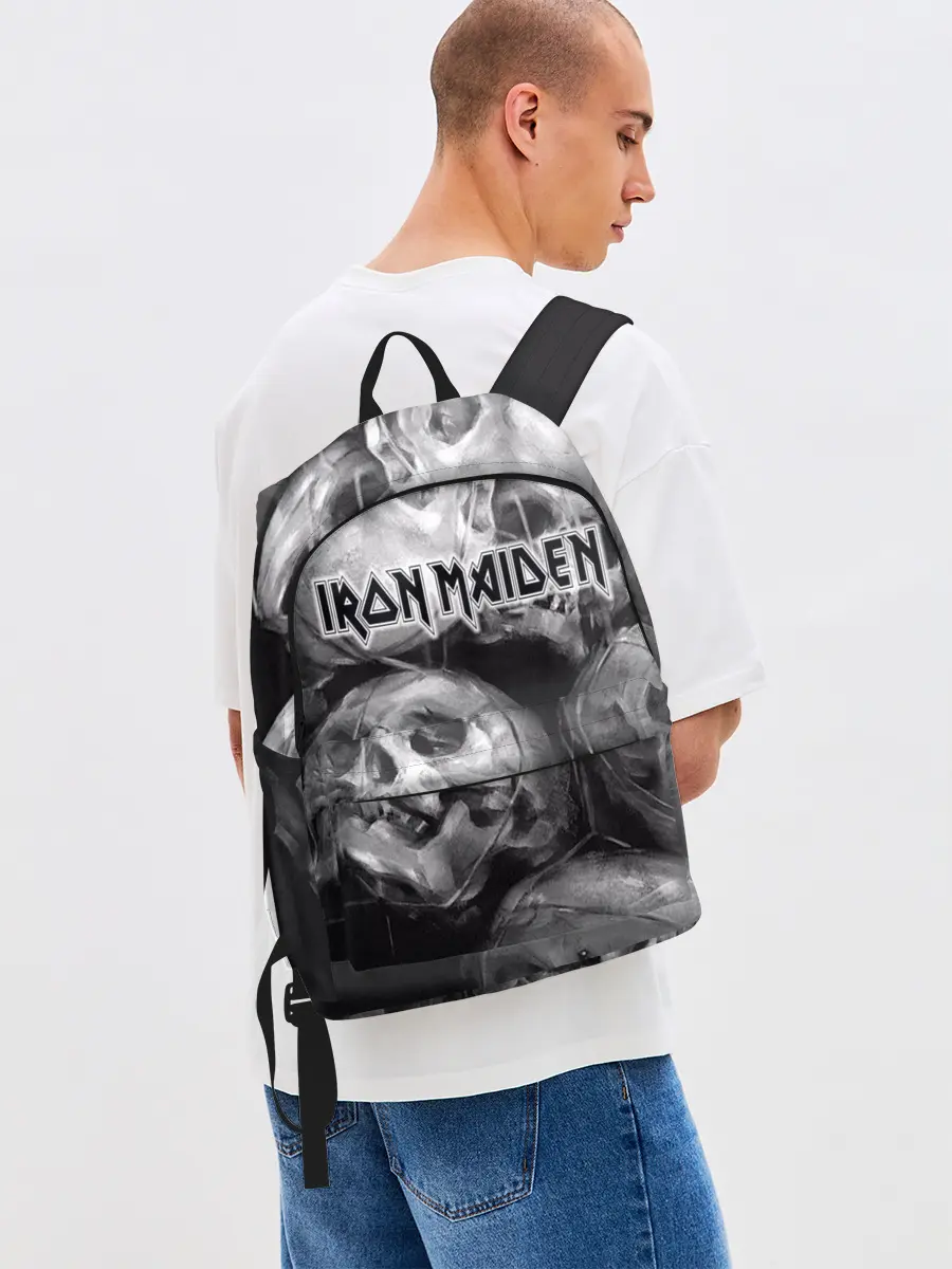 Рюкзак джинсовый / Iron Maiden