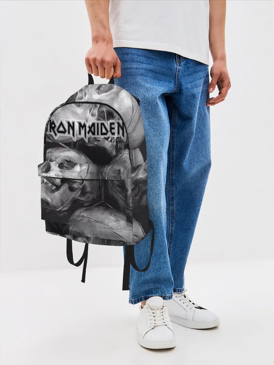 Рюкзак джинсовый / Iron Maiden