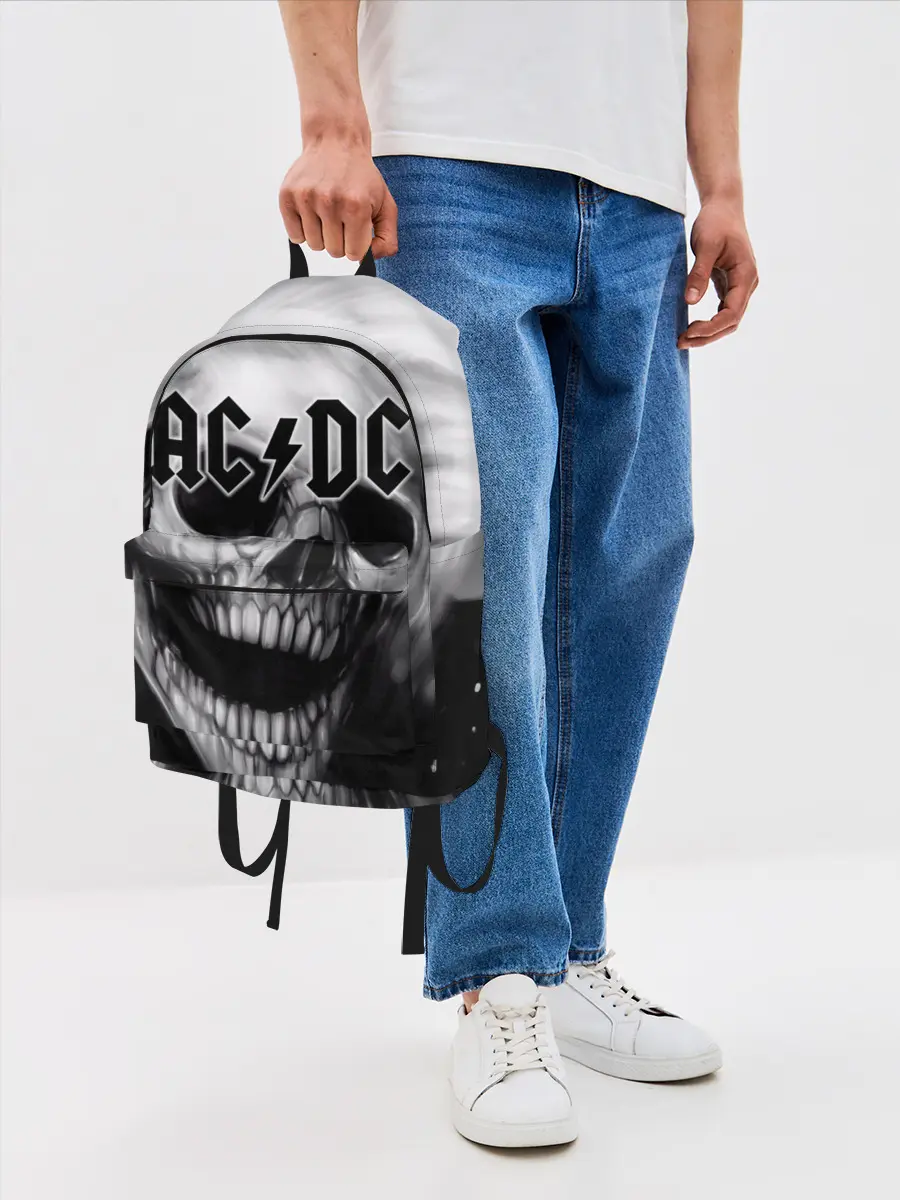 Рюкзак джинсовый / AC/DC