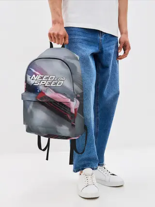 Рюкзак джинсовый / NEED FOR SPEED