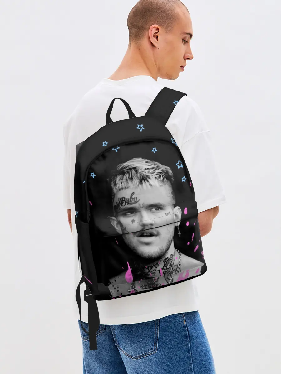 Рюкзак джинсовый / LIL PEEP - Runaway