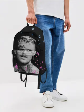 Рюкзак джинсовый / LIL PEEP - Runaway