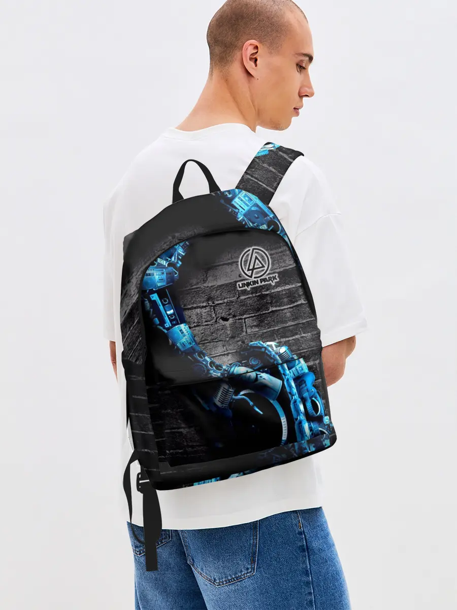 Рюкзак джинсовый / Linkin Park