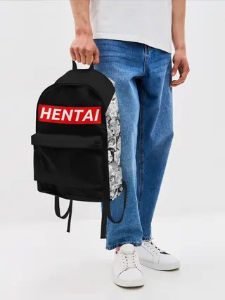 Рюкзак джинсовый / Японская анимация