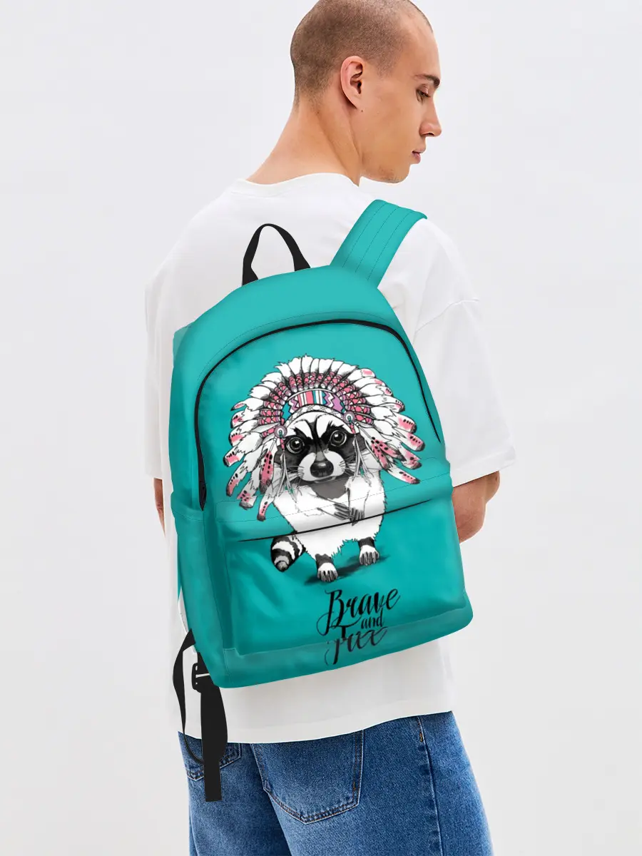 Рюкзак джинсовый / Brave and free