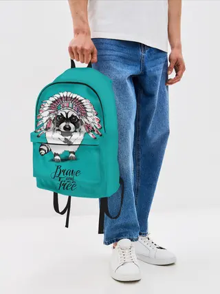 Рюкзак джинсовый / Brave and free