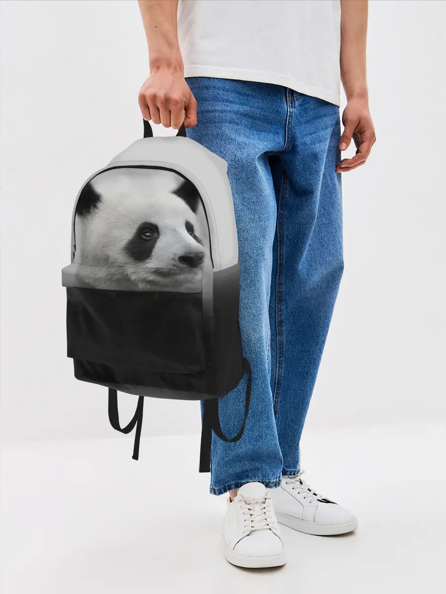 Рюкзак джинсовый / Панда