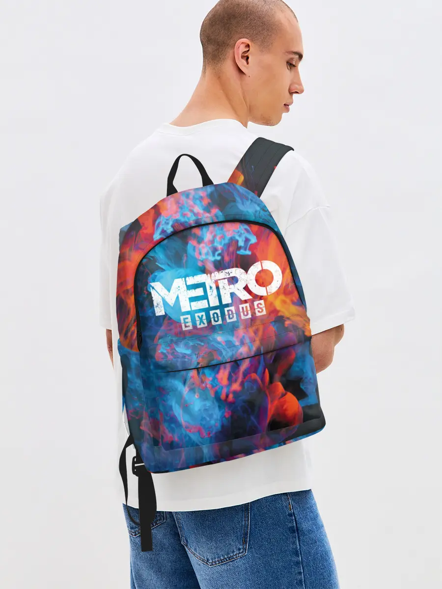 Рюкзак джинсовый / Metro Fire