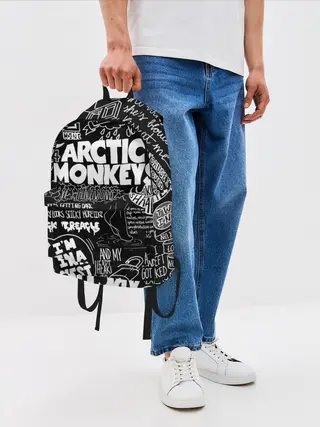 Рюкзак джинсовый / Arctic Monkeys