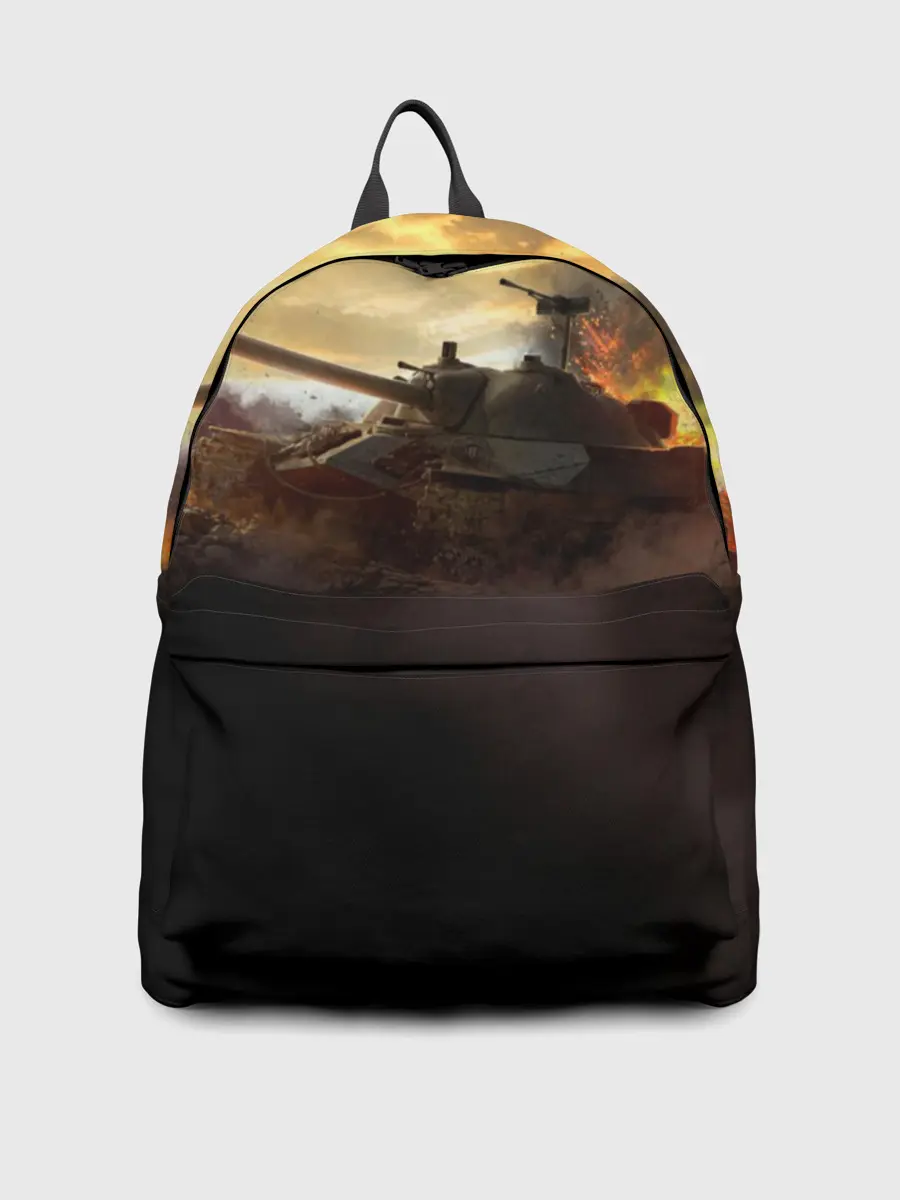 Рюкзак джинсовый / танк на закате