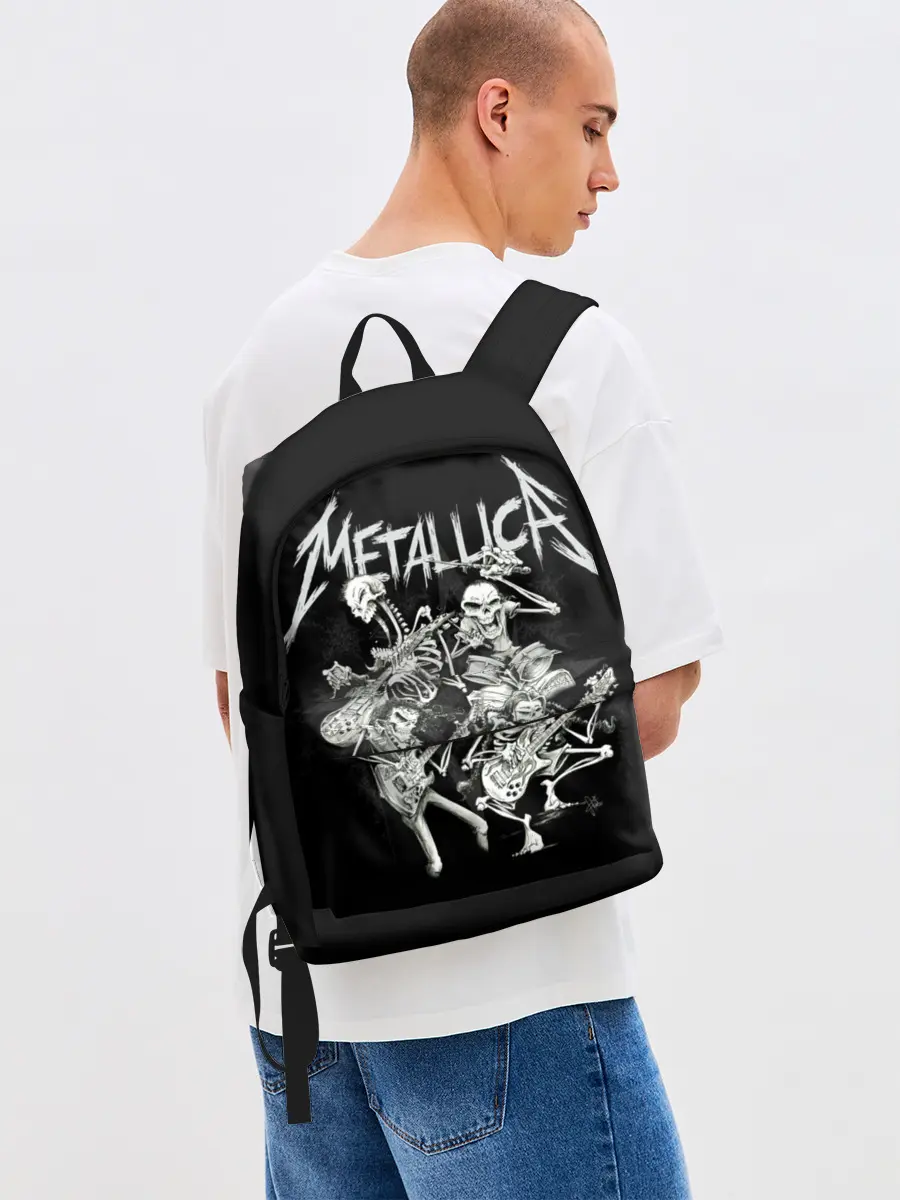 Рюкзак джинсовый / Metallica
