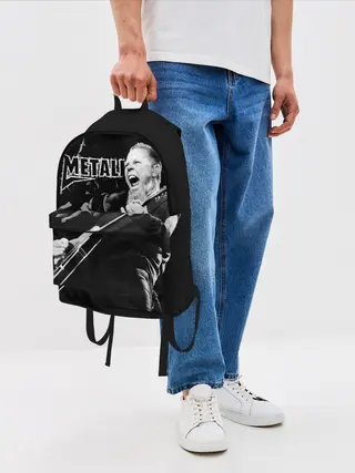 Рюкзак джинсовый / Metallica