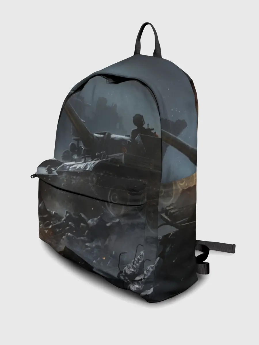 Рюкзак джинсовый / Танки