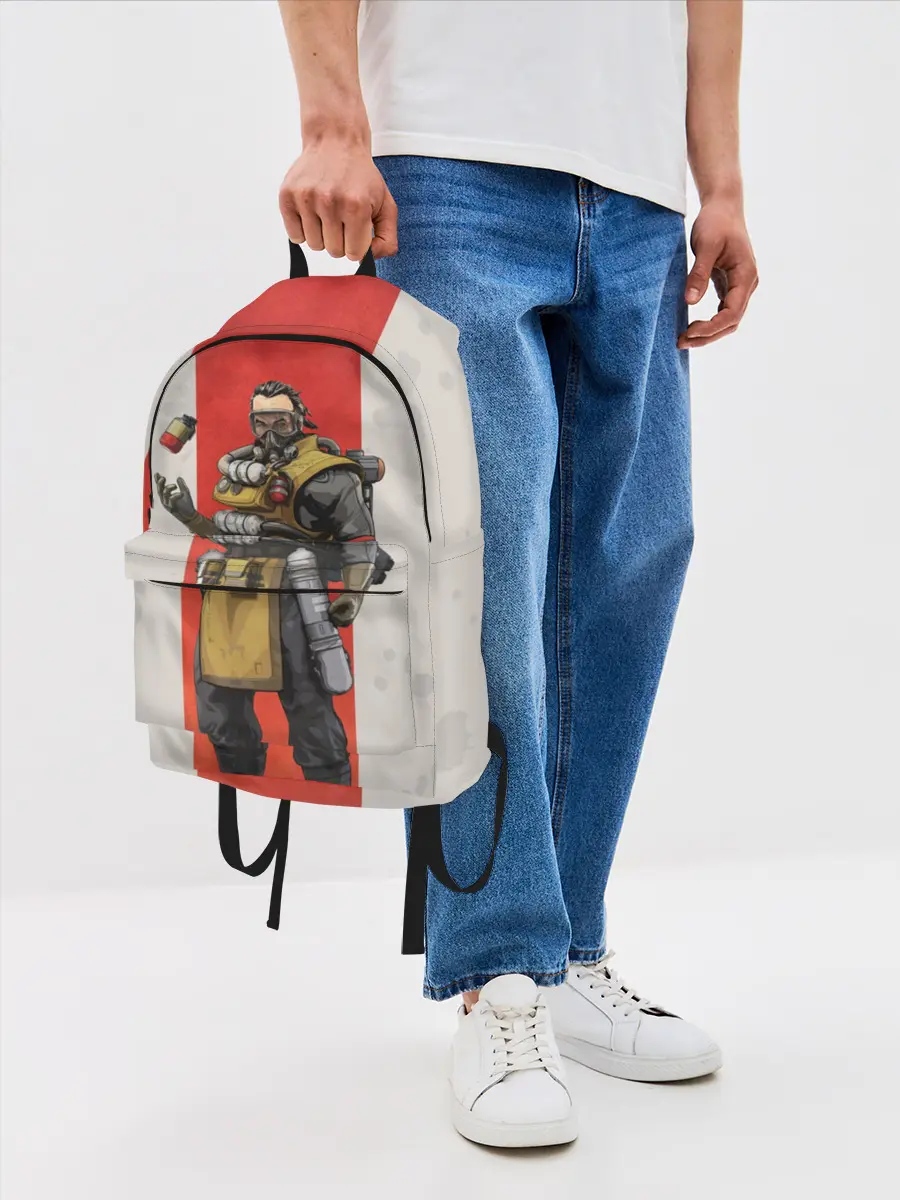 Рюкзак джинсовый / APEX LEGENDS - Caustic