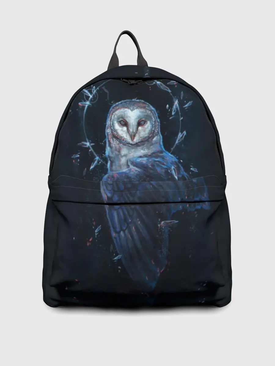 Рюкзак джинсовый / сова