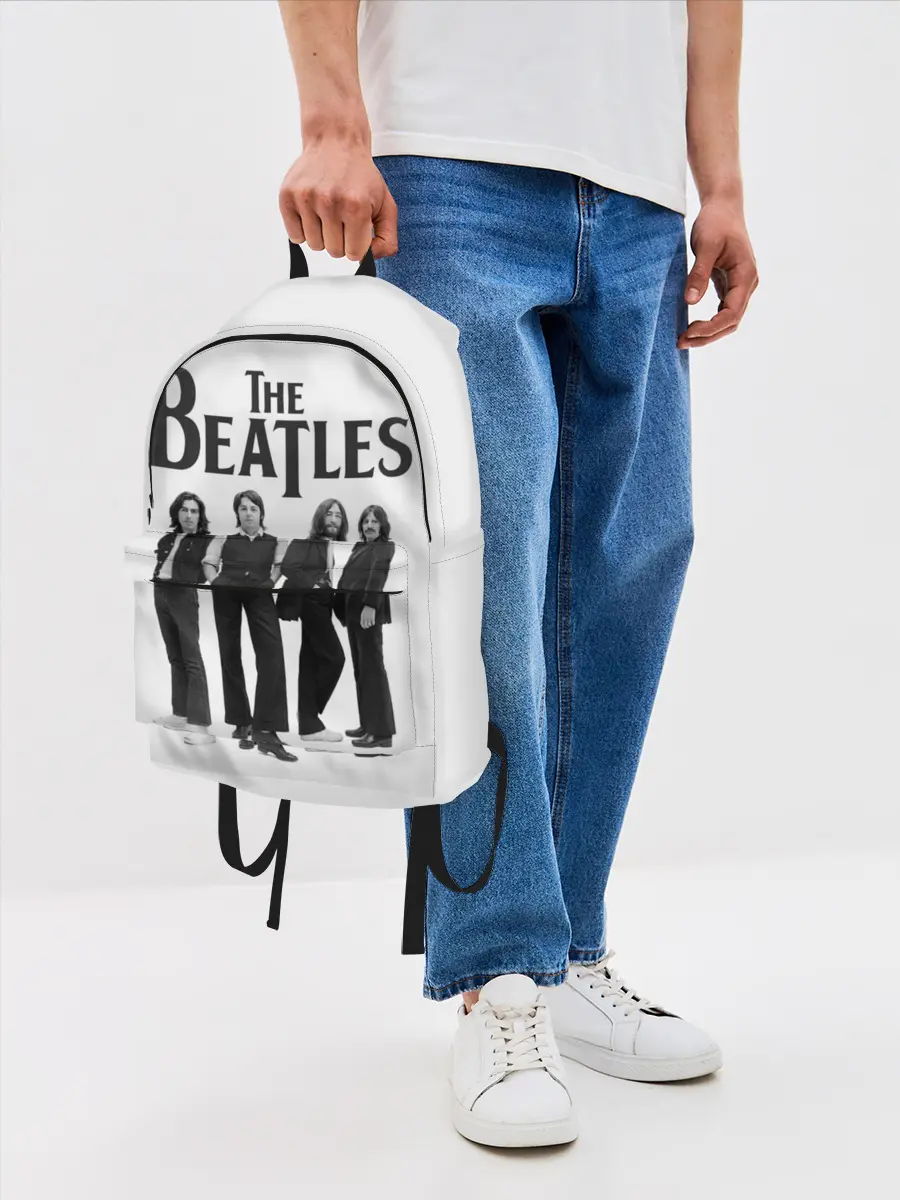 Рюкзак джинсовый / The Beatles