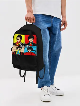 Рюкзак джинсовый / The Beatles