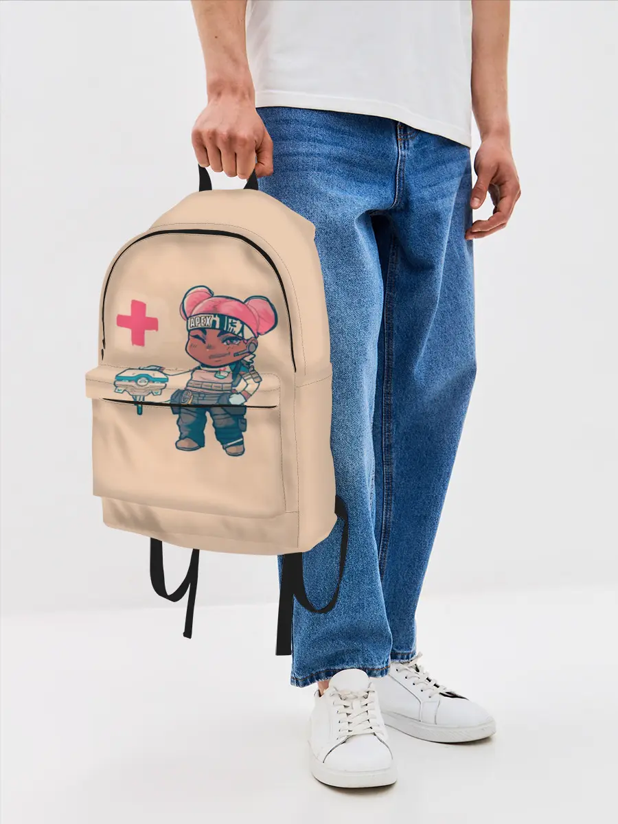 Рюкзак джинсовый / Apex legends - Lifeline