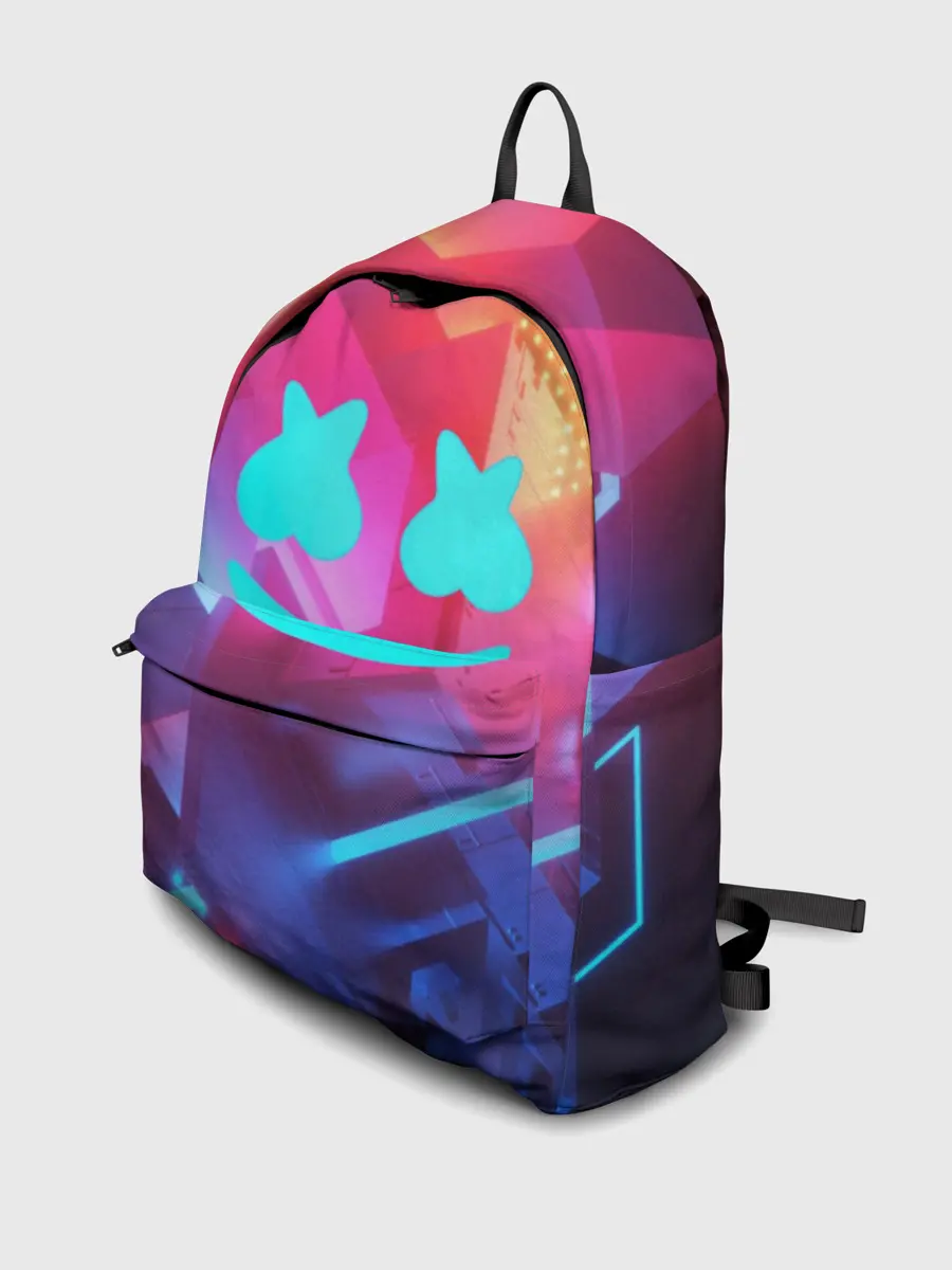 Рюкзак джинсовый / Marshmello