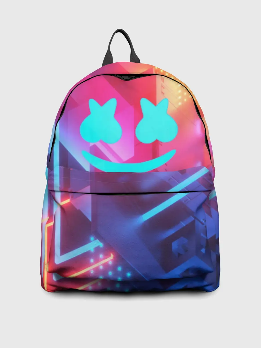 Рюкзак джинсовый / Marshmello