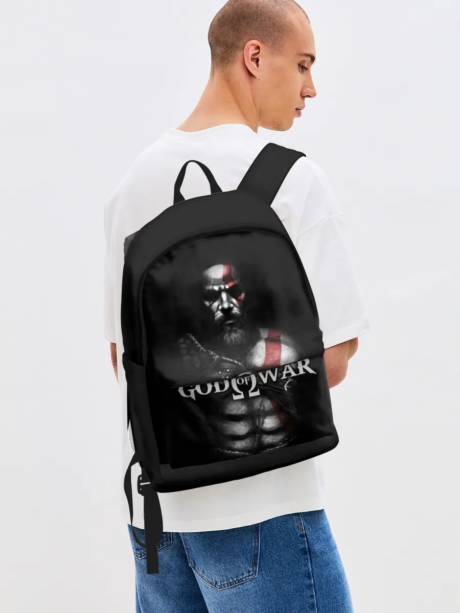 Рюкзак джинсовый / God of War