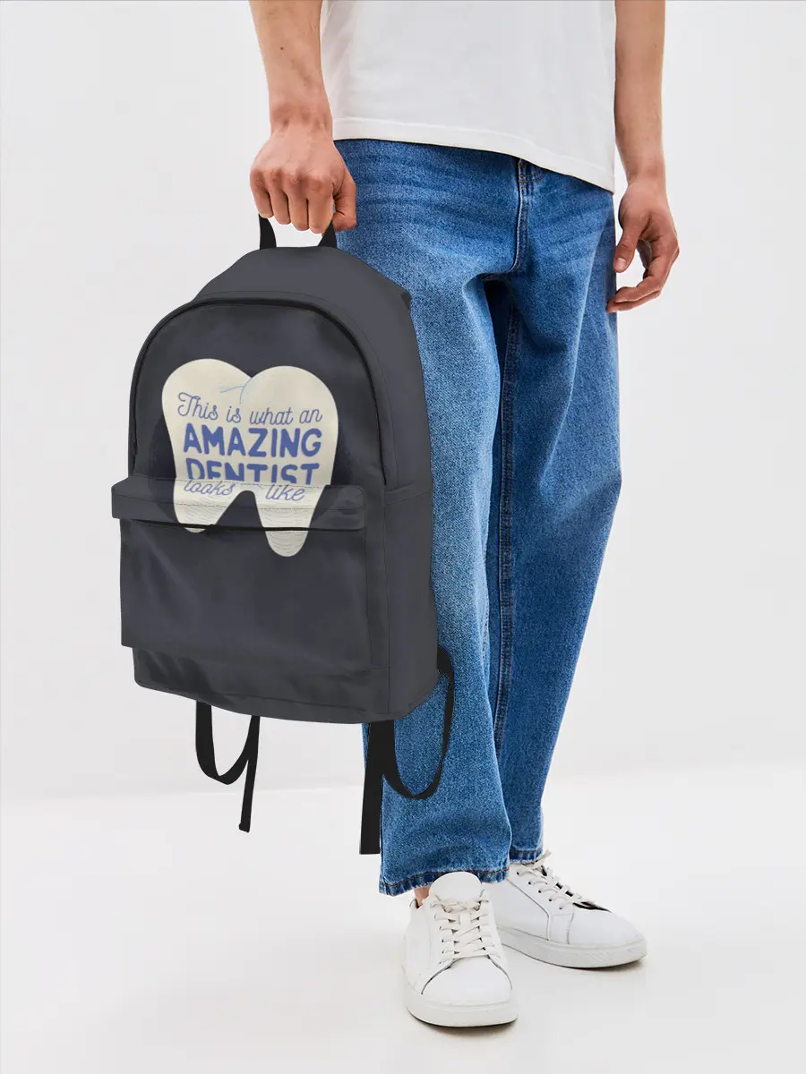 Рюкзак джинсовый / Дантист