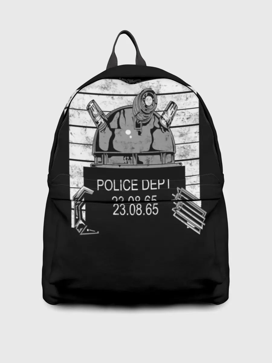 Рюкзак джинсовый / Доктор Кто. Далек