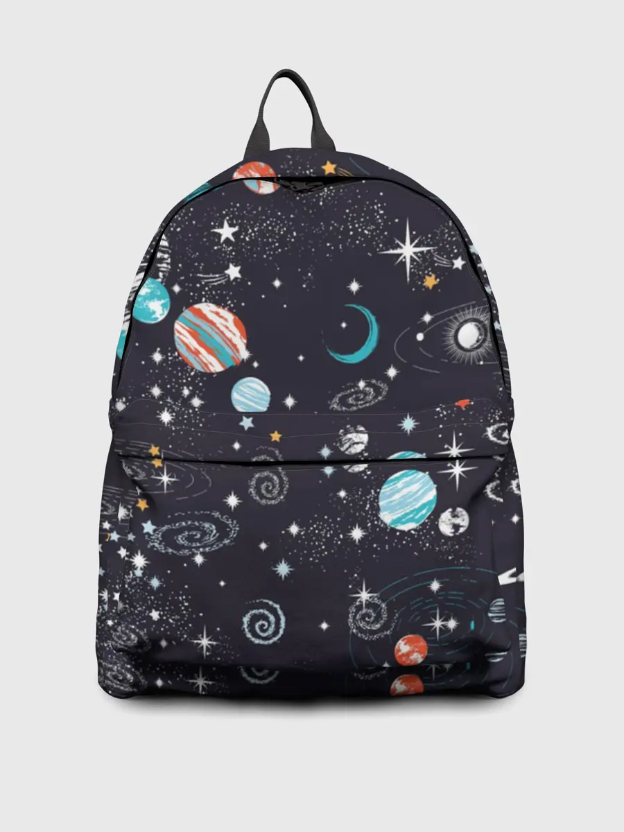 Рюкзак джинсовый / Космос