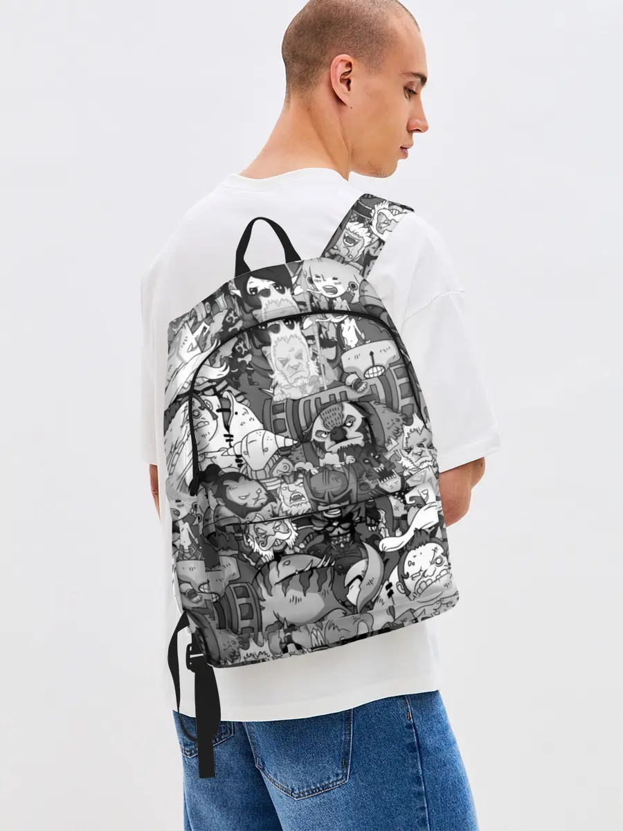 Рюкзак джинсовый / Дота 2