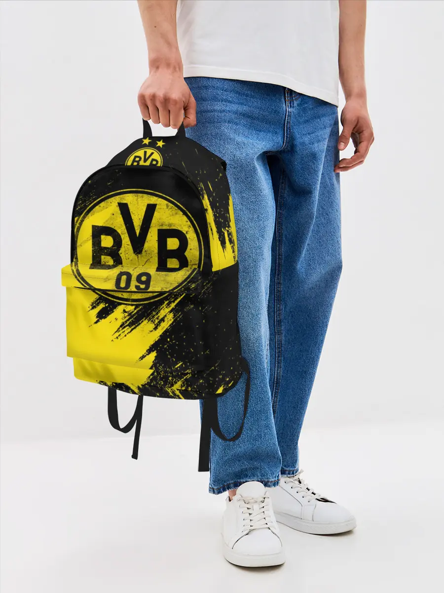 Рюкзак джинсовый / Боруссия Дортмунд
