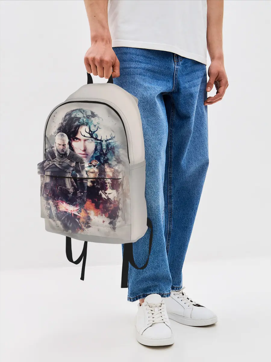 Рюкзак джинсовый / Ведьмак