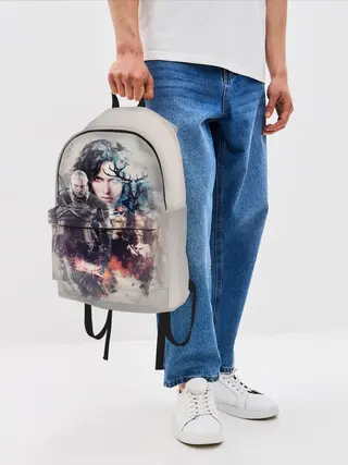 Рюкзак джинсовый / Ведьмак