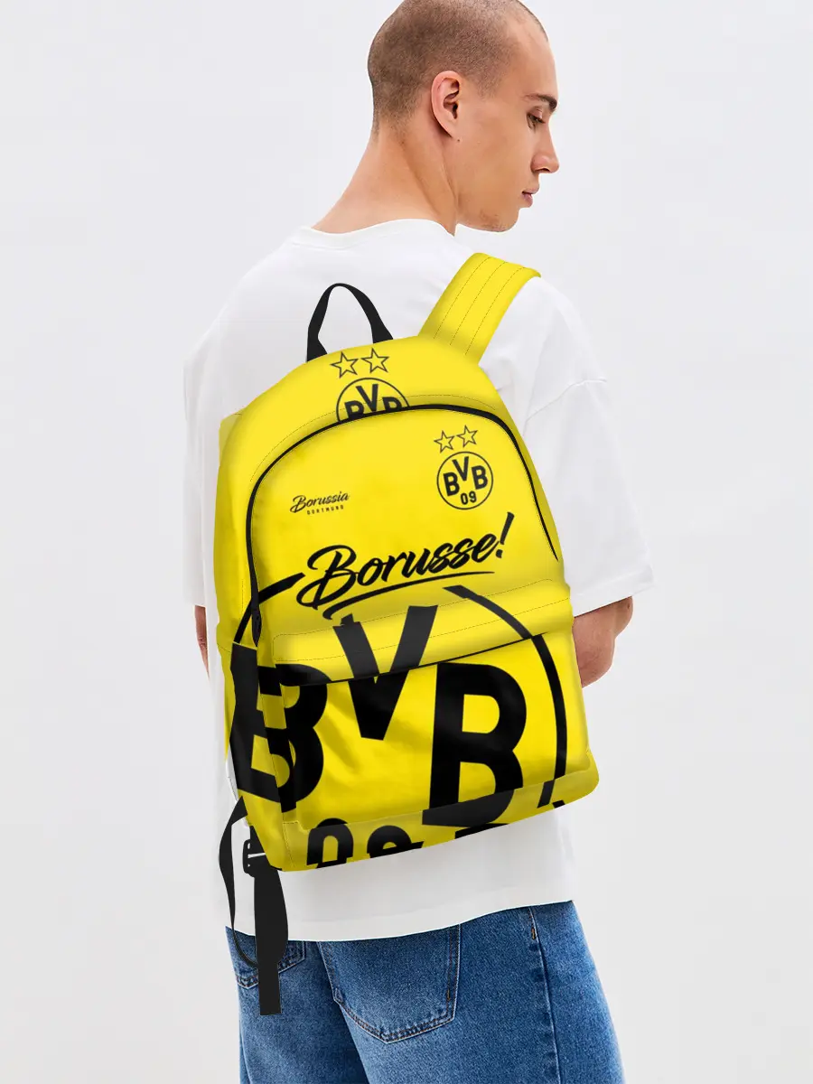 Рюкзак джинсовый / Боруссия Дортмунд