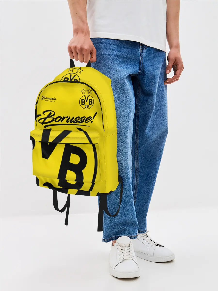 Рюкзак джинсовый / Боруссия Дортмунд